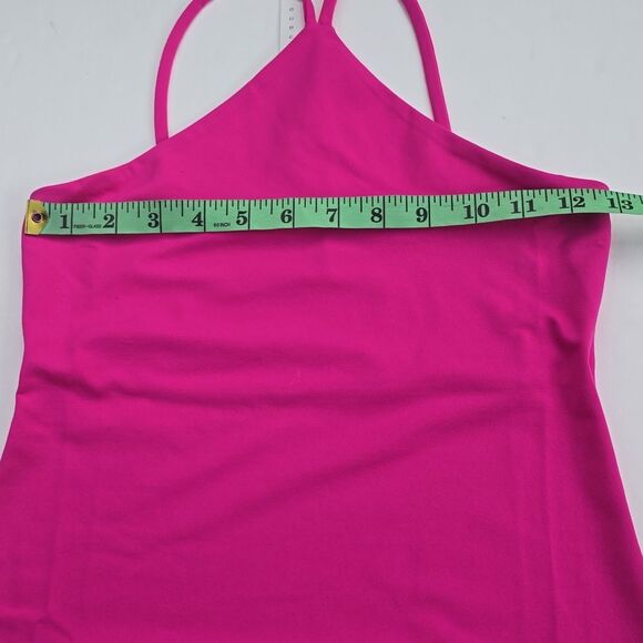 Susana Monaco NWT Pink Glow Racer Neck Ponte Jersey Pull On Mini Dress Size XS - Picture 5 of 9